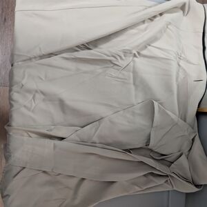 ADAY Men's Cream Dress Pants